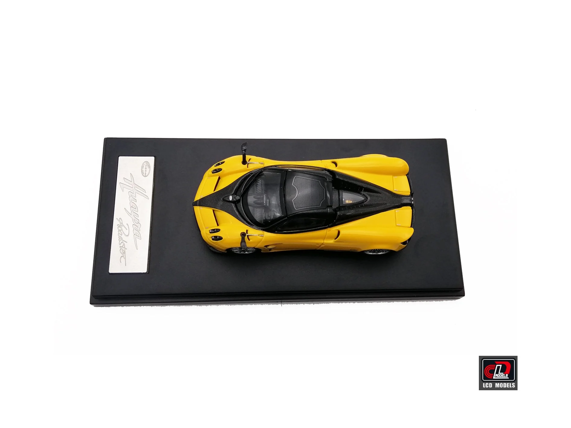 LCD Models - Pagani Huayra Roadster Yellow - Scala 1/64 LCD64015-YE - Image 4