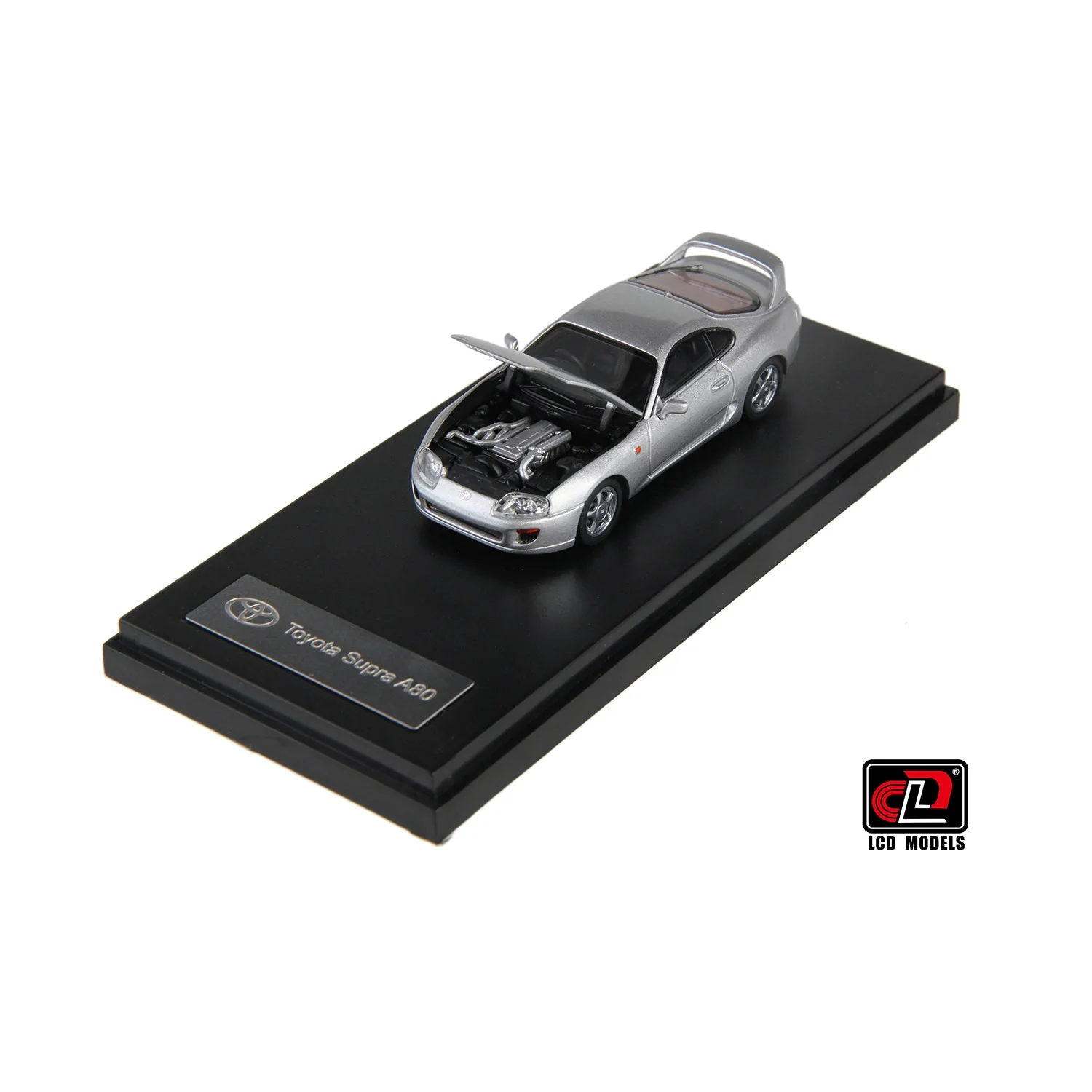 LCD Models - Toyota Supra A80 Silver - Scala 1/64 LCD64037-SI - Image 6