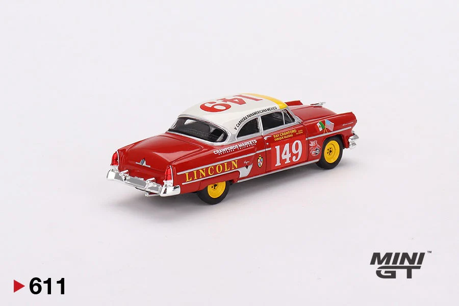 Mini GT - Lincoln Capri 1954 Carrera Panamericana Class Winner #149 LHD - Scala 1/64 MGT00611 - Image 3