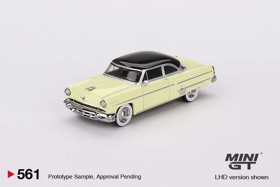 Mini GT - Lincoln Capri 1954 Premier Yellow LHD - Scala 1/64 MGT00561 - Image 4
