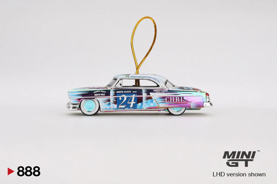 Mini GT - Lincoln Capri Christmas Hot Rod by Tim Sadchikov 2024 Christmas Edition - Scala 1/64 MGT00888 - Image 4