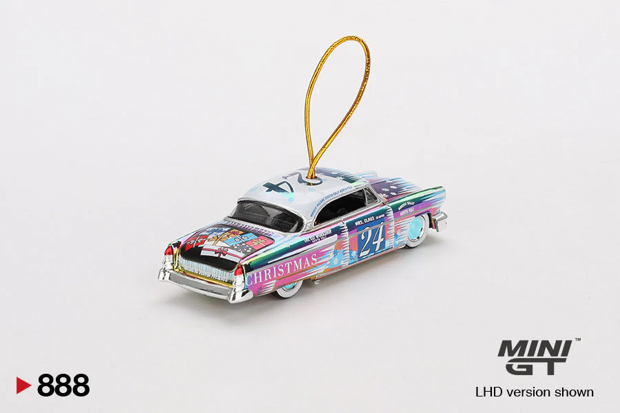 Mini GT - Lincoln Capri Christmas Hot Rod by Tim Sadchikov 2024 Christmas Edition - Scala 1/64 MGT00888 - Image 5