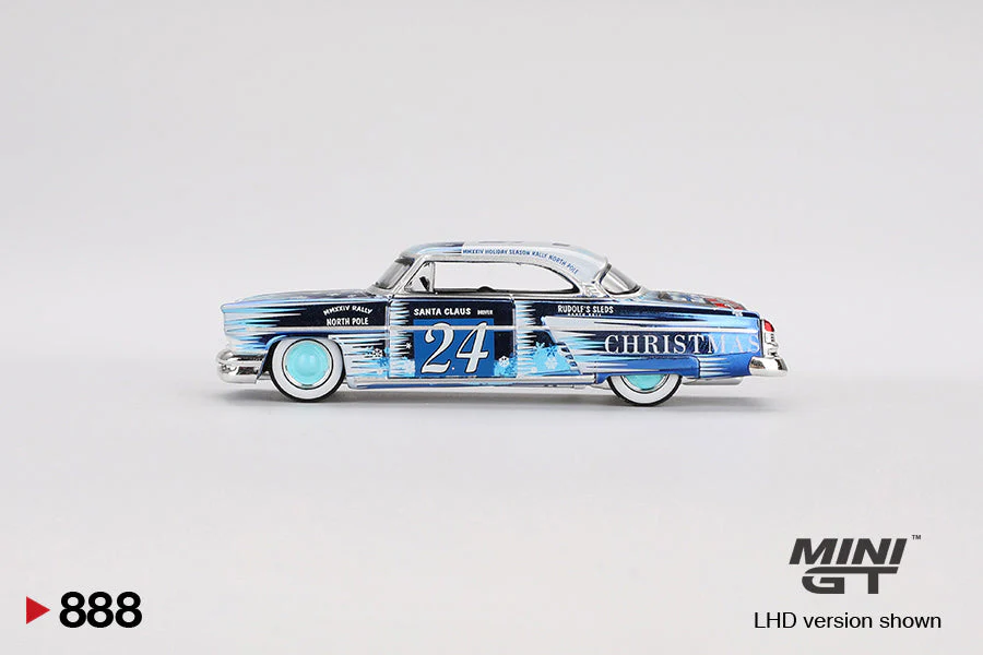 Mini GT - Lincoln Capri Christmas Hot Rod by Tim Sadchikov 2024 Christmas Edition - Scala 1/64 MGT00888 - Image 7