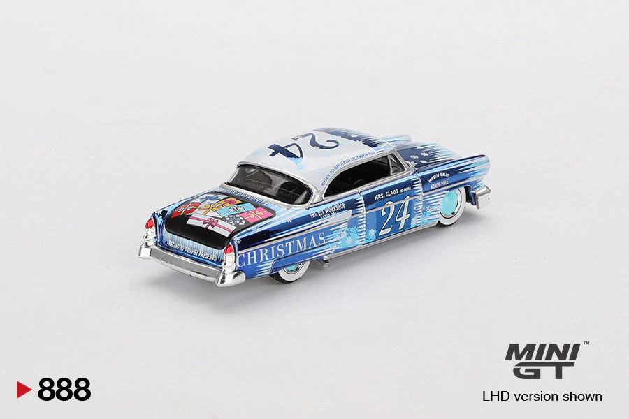 Mini GT - Lincoln Capri Christmas Hot Rod by Tim Sadchikov 2024 Christmas Edition - Scala 1/64 MGT00888 - Image 8