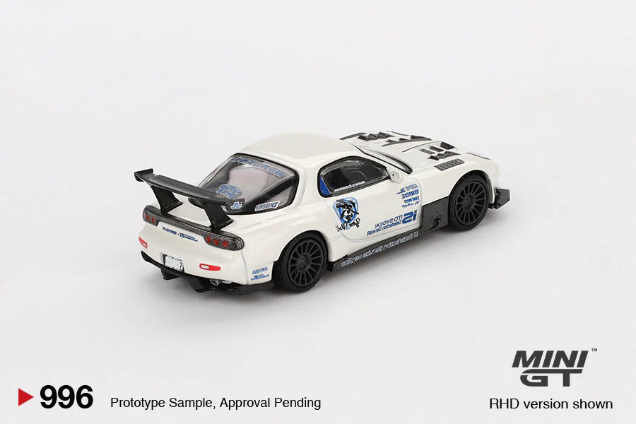 Mini GT - Mazda RX-7 (FD3S) Itosyoukai Rei-gouki with RE Amemiya - Scala 1/64 MGT00996-BL Blister Packaging - Image 3