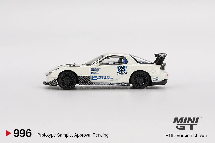 Mini GT - Mazda RX-7 (FD3S) Itosyoukai Rei-gouki with RE Amemiya - Scala 1/64 MGT00996-BL Blister Packaging - Image 4
