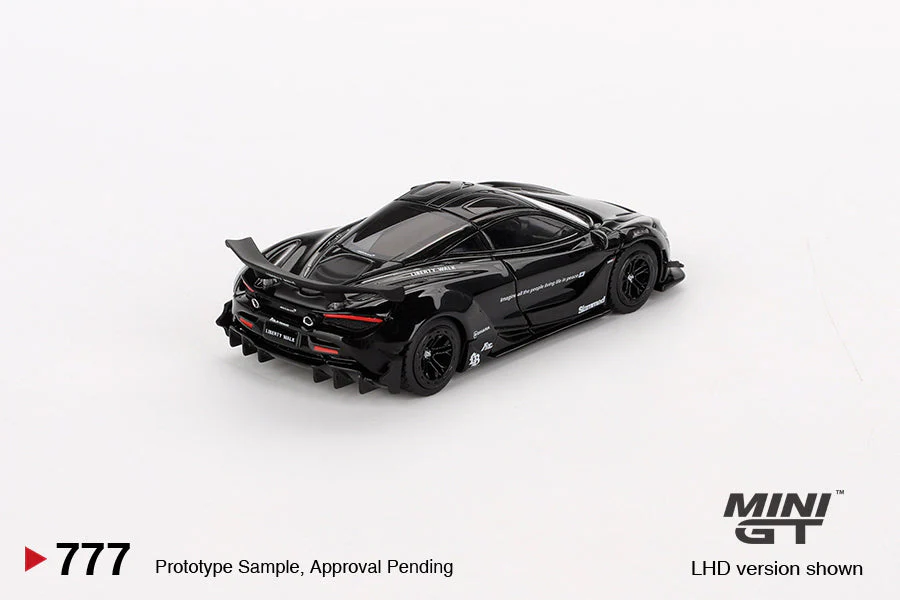 Mini Gt - McLaren 720S LB★Works Black - Scala 1/64 MGT00777-L LHD - Image 3