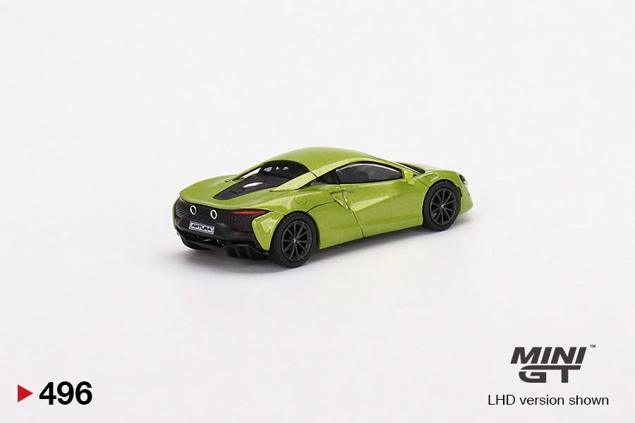 Mini GT - McLaren Artura Flux Green - Scala 1/64 MGT00496 - Image 3
