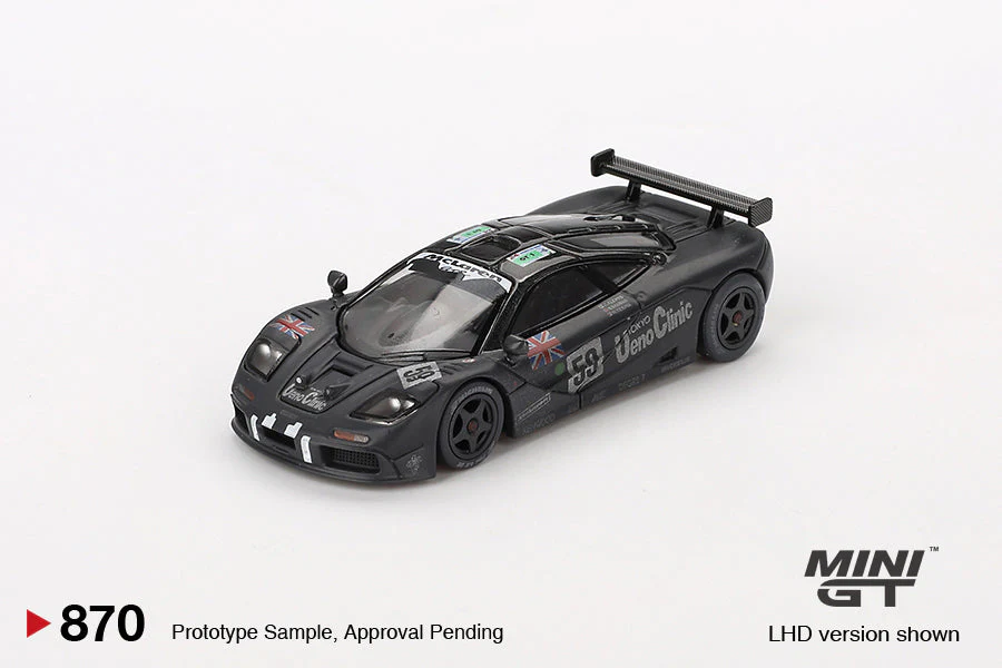 Mini GT - McLaren F1 GTR #59 1995 Le Mans 24Hr Winner Post-Race Weathered - Scala 1/64 MGT00870-L