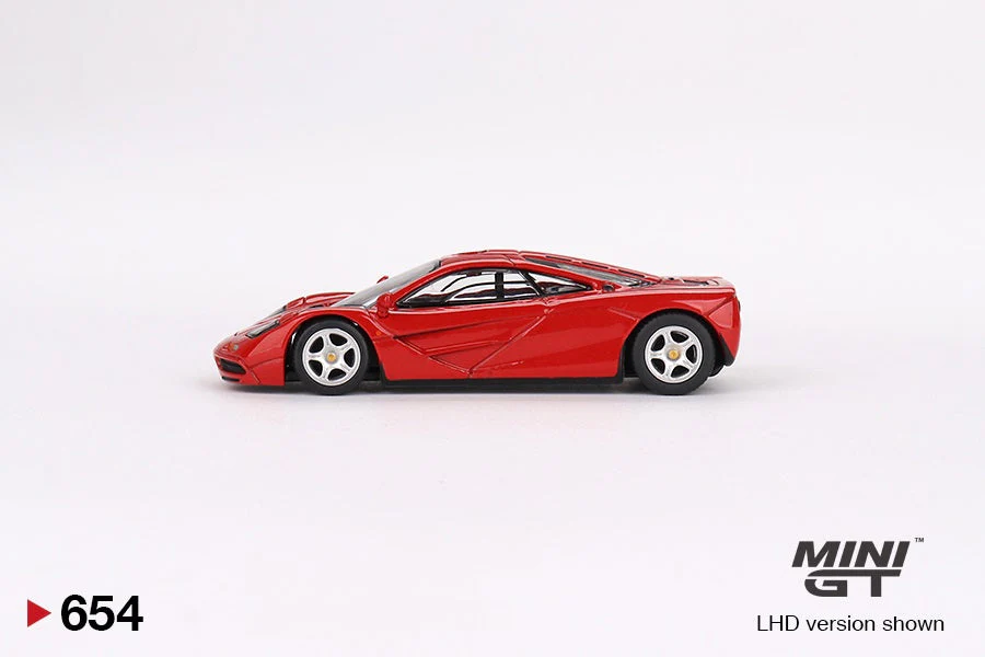 Mini GT - McLaren F1 Red - Scala 1/64 MGT00654 - Image 4