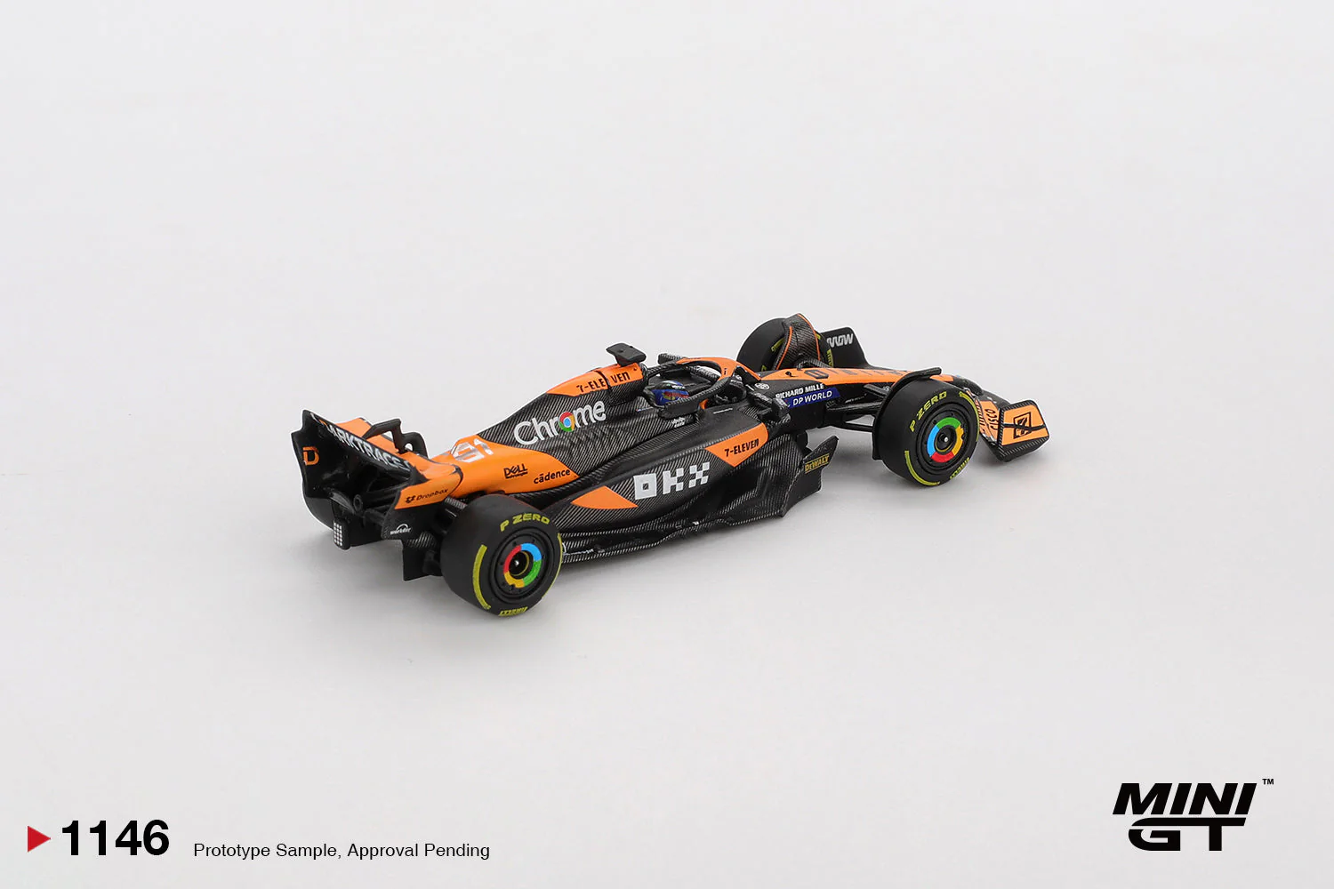 [PRE-ORDER] - Mini GT - McLaren MCL38 #81 Oscar Piastri 2024 F1 2024 Hungarian GP Winner - Scala 1-64 MGT01146-L - Image 2