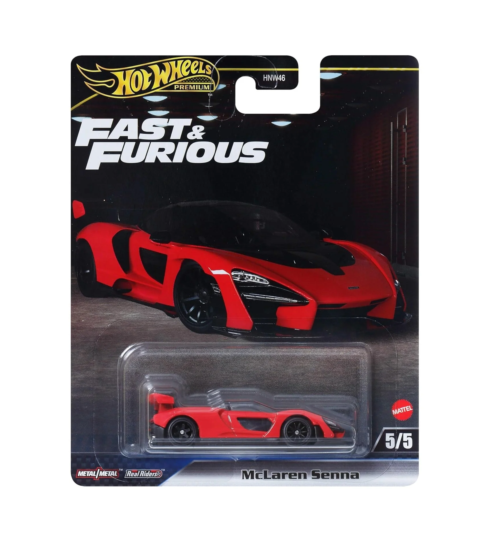 Hot Wheels Premium - McLaren Senna Fast & Furious - Scala 1/64