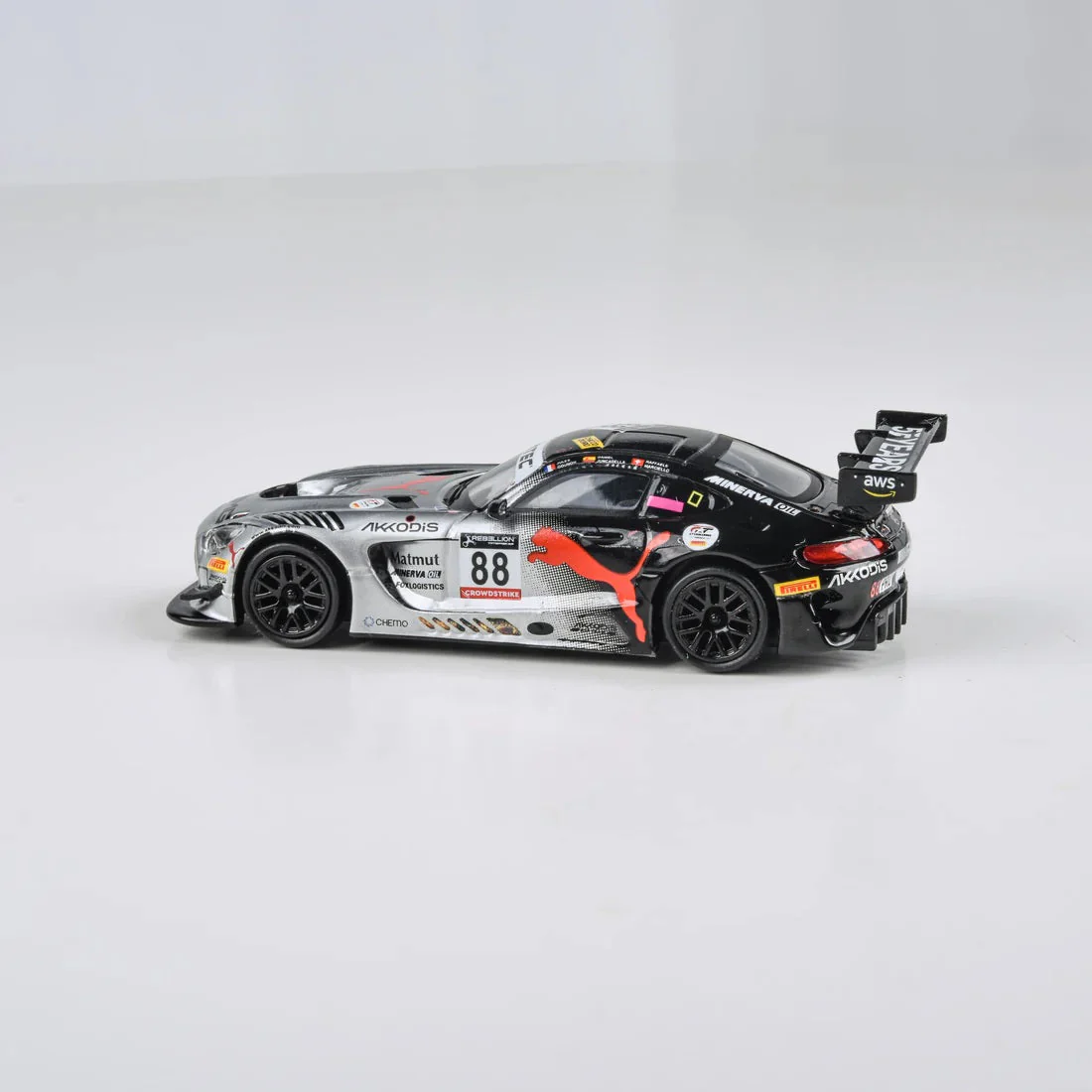 Mercedes-AMG GT3 Evo 2022 24H Spa P1 Akkodis ASP #88 - Para64 - Scala 1/64 PA-55359 - Image 4