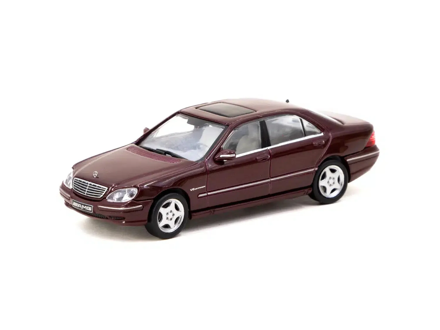 Tarmac Works - Mercedes-Benz S 55 AMG Bordeaux Red Metallic - GLOBAL64 - Scala 1/64 T64G-072-BO - Image 2