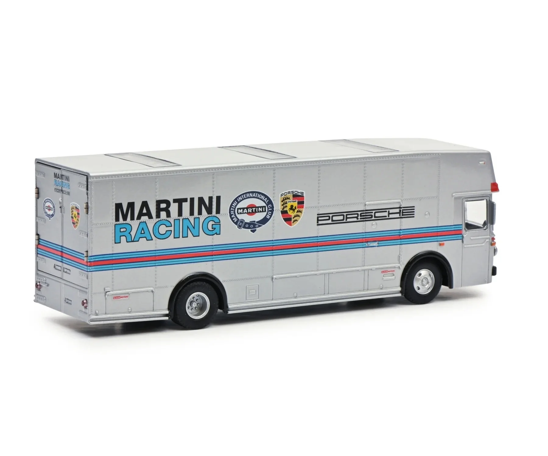 Schuco Mercedes-Benz Tranporter Martini Racing Porsche - Scala 1/64 - Image 3
