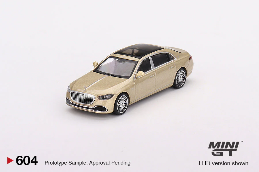Mercedes-Maybach S680 Champagne Metallic - Mini GT - Scala 1/64 MGT00604-L