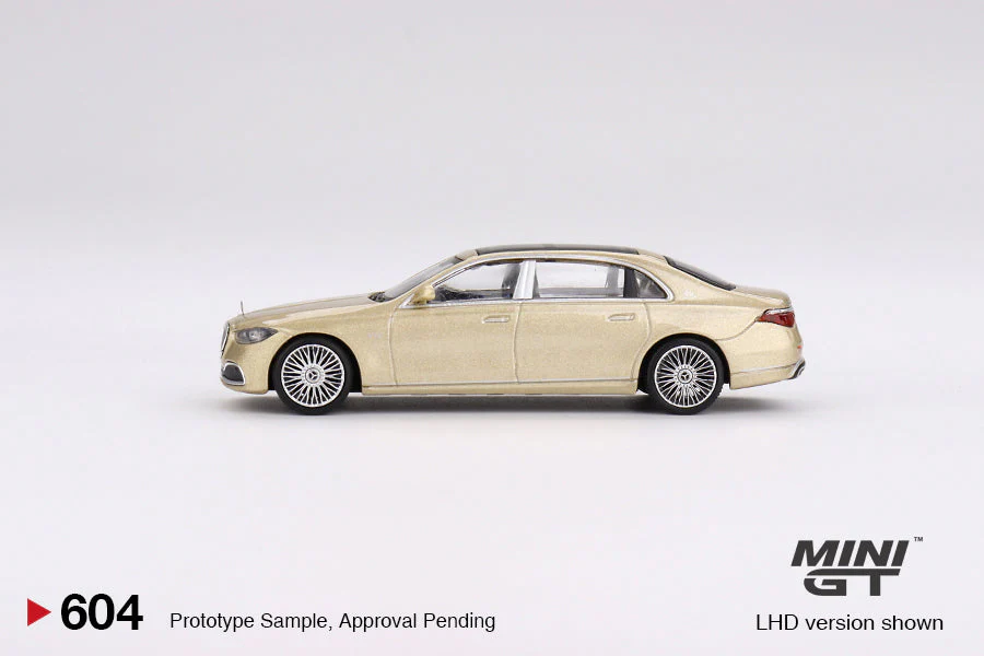 Mercedes-Maybach S680 Champagne Metallic - Mini GT - Scala 1/64 MGT00604-L - Image 4
