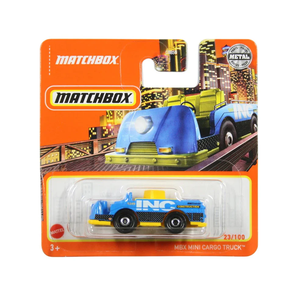 Matchbox - Mini Cargo Truck Blue #23 - Scala 1/64 Circa
