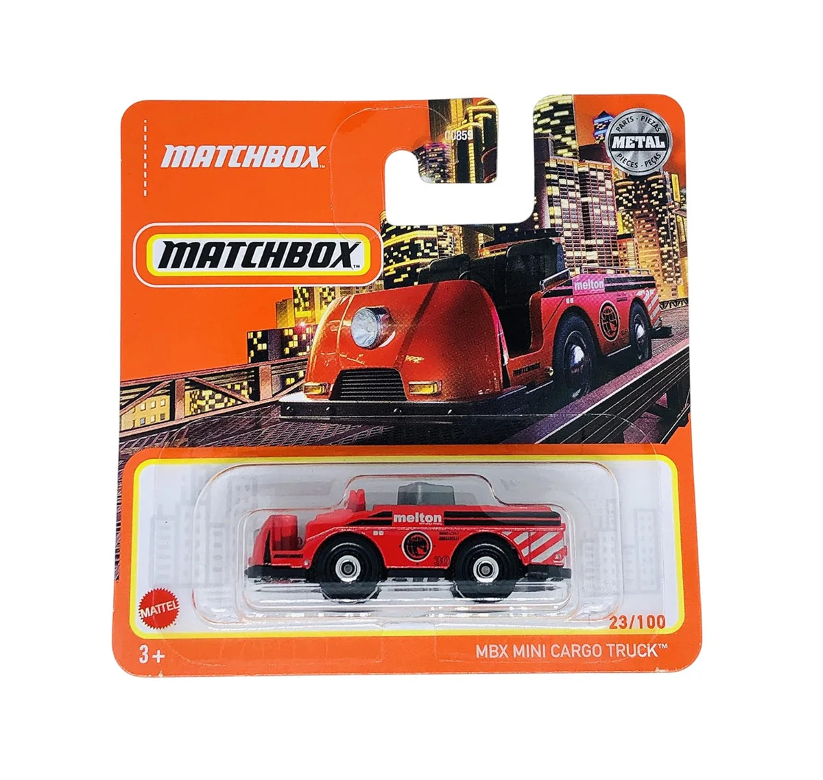 Matchbox - Mini Cargo Truck Red #23 - Scala 1/64 Circa