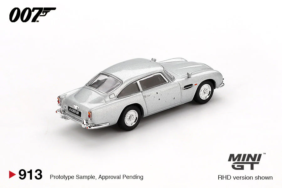 Mini GT - Aston Martin DB5 Skyfall movie 007 James Bond - Scala 1/64 MGT00913-007J  Japanese Packaging - Image 3