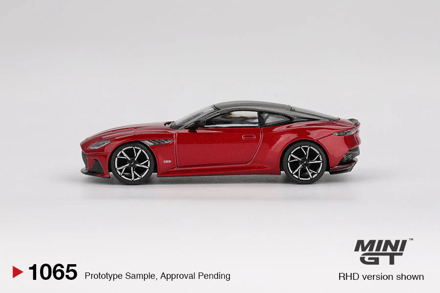 Mini GT - Aston Martin DBS Hyper Red 2023 - Scala 1/64 MGT01065-L - Image 3