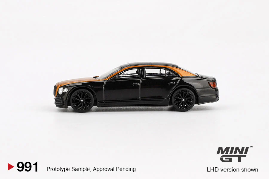 Mini GT - Bentley Flying Spur Orange Flame / Onyx 2024 - Scala 1/64 MGT00991-L - Image 3