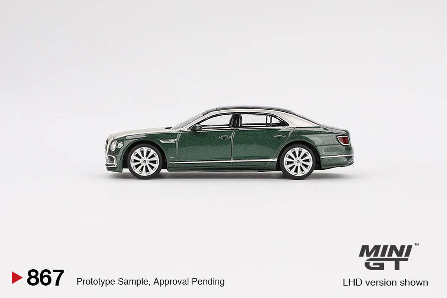 Mini Gt - Bentley Flying Spur White Sand Verdant - Scala 1/64 MGT00867-L - Image 3
