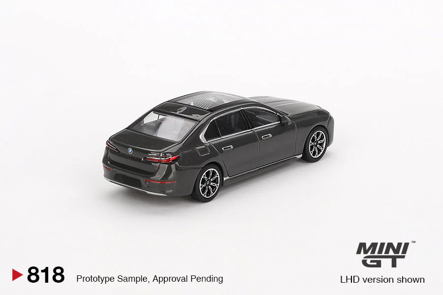 Mini GT - BMW i7 xDrive60 Dravit Grey - Scala 1/64 MGT00818-L - Image 2