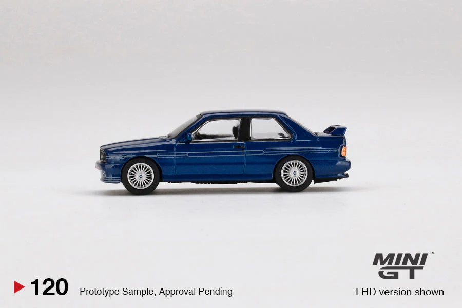 Mini Gt - BMW M3 (E30) ALPINA B6 3.5S Alpina Blue - Scala 1/64 MGT00120-L - Image 4
