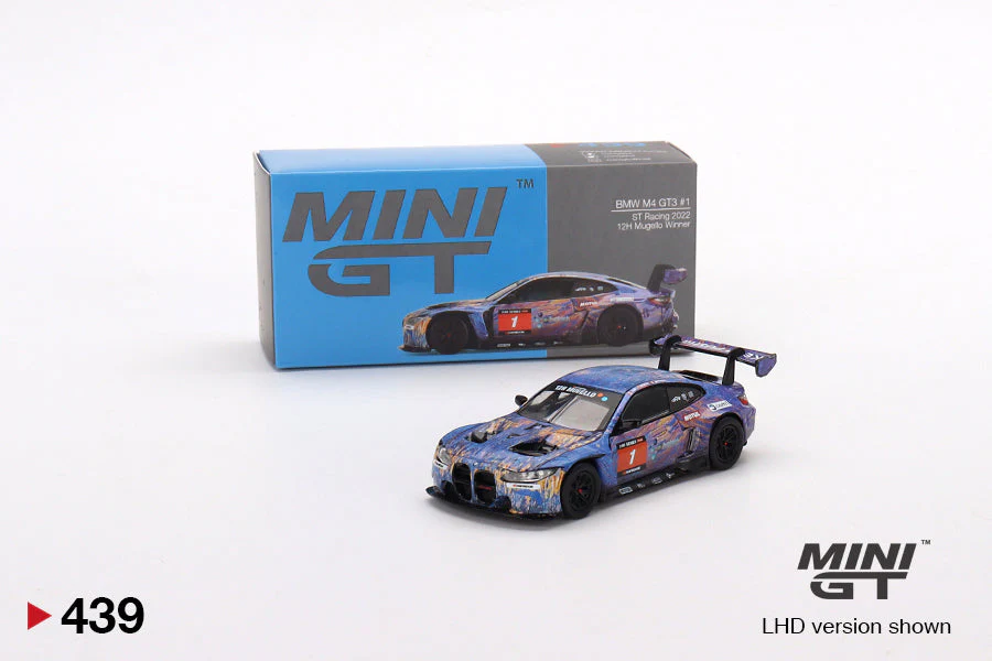 Mini Gt - BMW M4 GT3 #1 2022 12H Mugello Winner - Scala 1/64 MGT00439-L - Image 2
