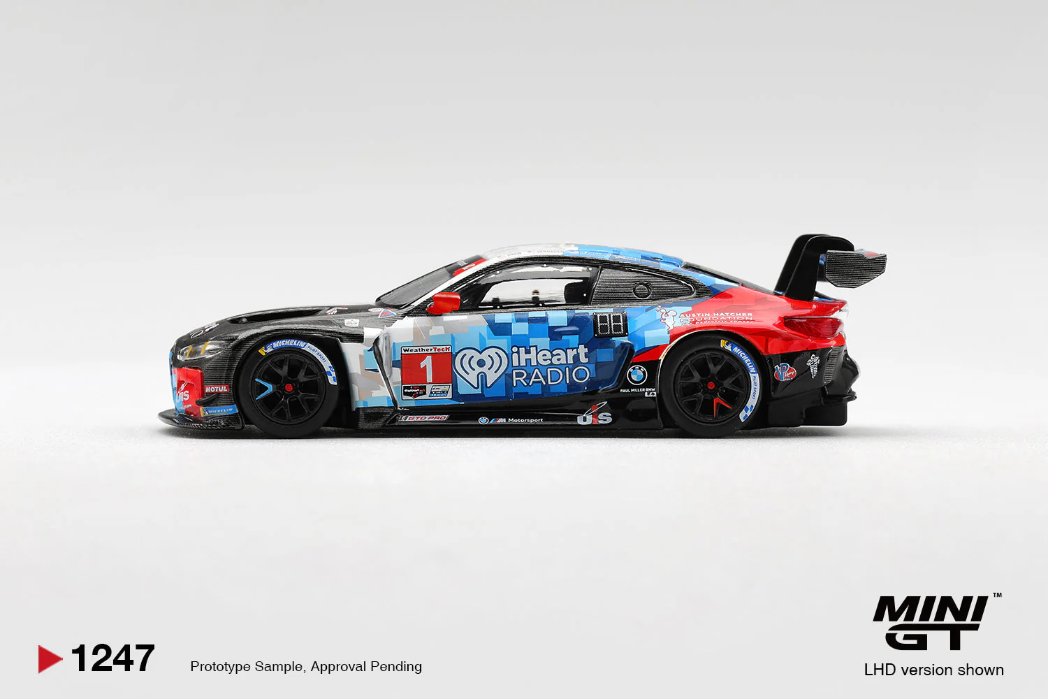 [PRE-ORDER] Mini GT - BMW M4 GT3 EVO #1 Paul Miller Racing 2025 IMSA Daytona 24 Hrs - Scala 1/64 MGT01247-L - Image 3