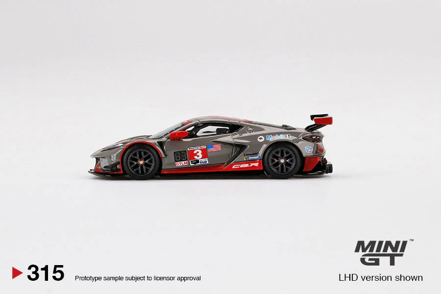 Mini GT - Chevrolet Corvette C8.R #3 Corvette Racing 2021 IMSA Sebring 12 Hrs - Scala 1/64 MGT00315-L - Image 4
