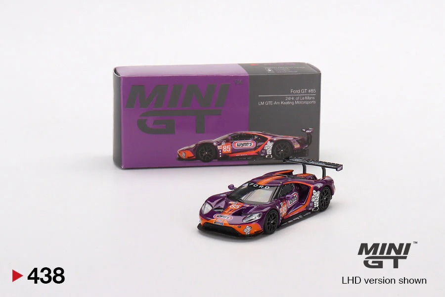 Mini GT - Ford GT #85 2019 24 Hrs of Le Mans LM GTE-Am - Scala 1/64 MGT00438-L - Image 2