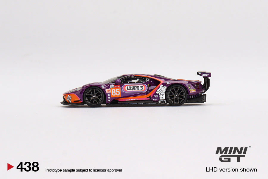 Mini GT - Ford GT #85 2019 24 Hrs of Le Mans LM GTE-Am - Scala 1/64 MGT00438-L - Image 4