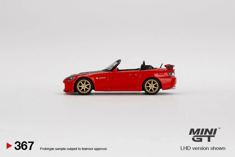 Mini GT - Honda S2000 (AP2) MUGEN New Formula Red RHD - Scala 1/64 MGT00367-R - Image 4
