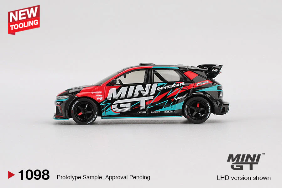 Mini GT - Hyundai Ioniq 5N MINI GT RS-01T 2025 Tokyo Auto Salon - Scala 1/64 MGT01098-L - Image 3
