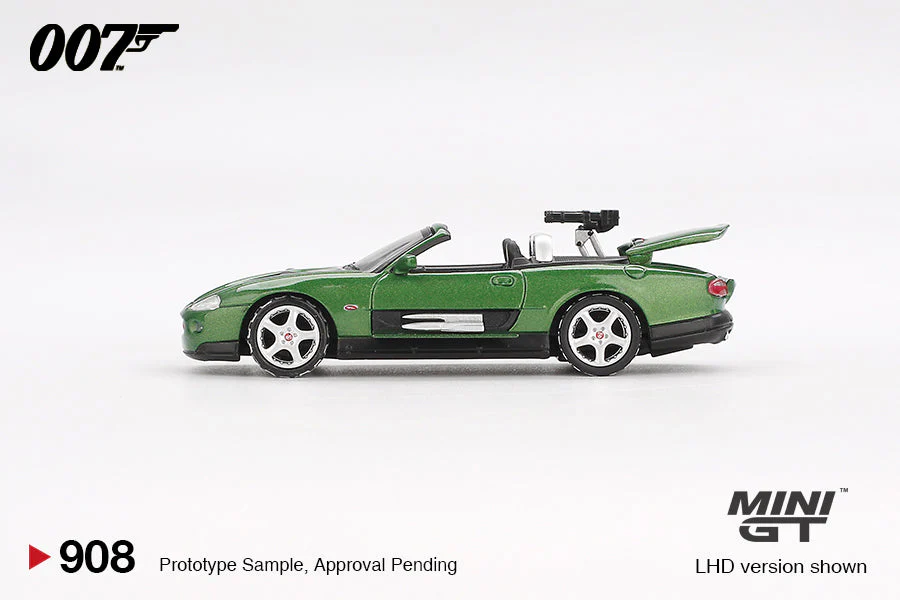 Mini GT - Jaguar XKR Die Another Day movie 007 James Bond - Scala 1/64 MGT00908-007E  English Packaging - Image 6