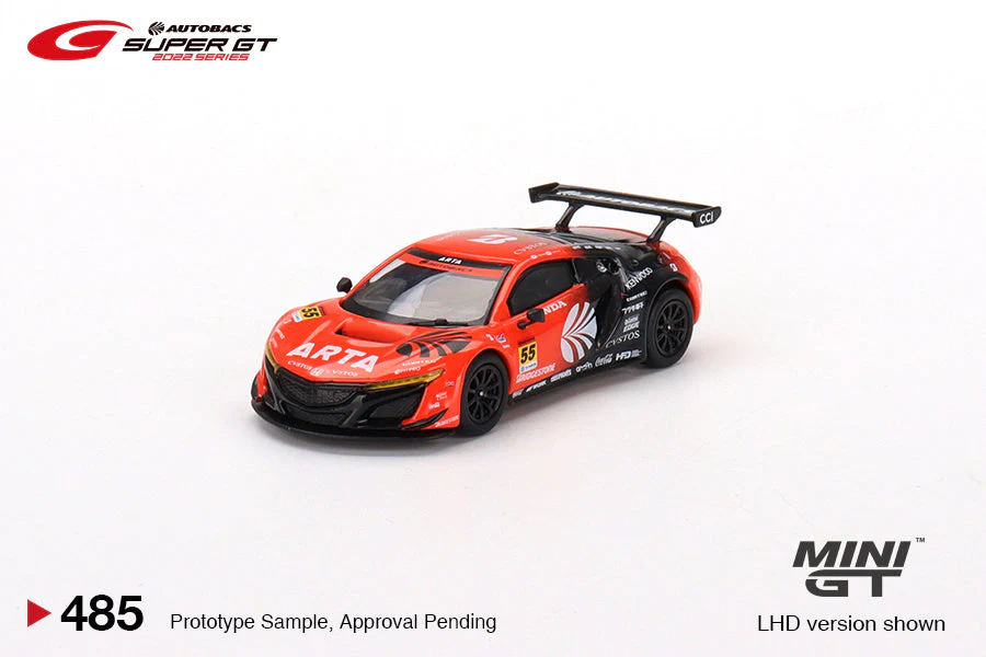 Mini GT - [Japan Exclusive] Honda NSX GT3 EVO22 #55 ARTA 2022 Super GT Series - Scala 1/64 MGT00485-L - Image 2