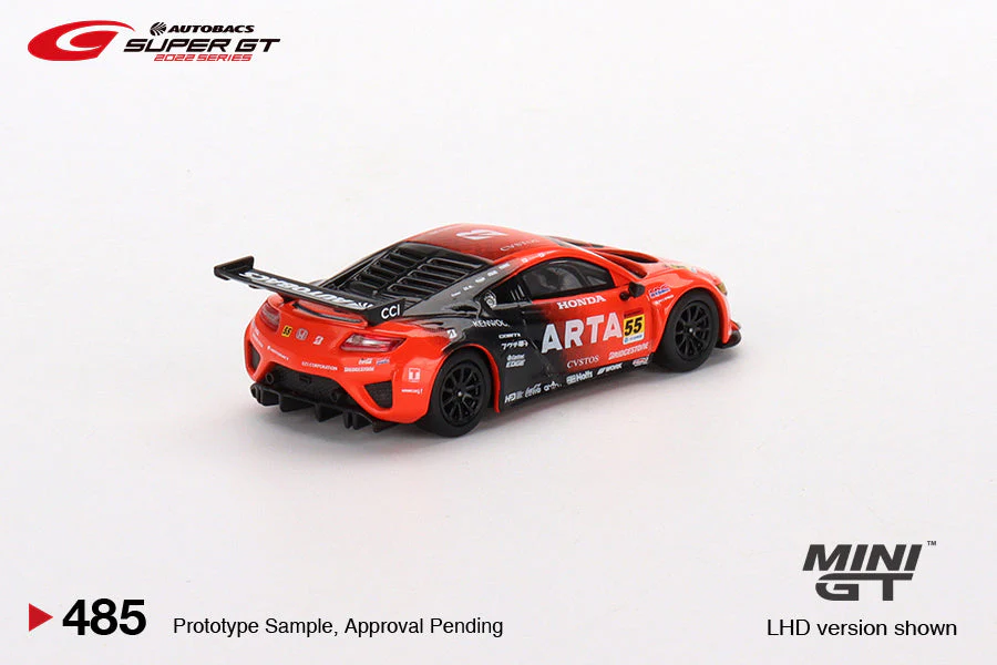 Mini GT - [Japan Exclusive] Honda NSX GT3 EVO22 #55 ARTA 2022 Super GT Series - Scala 1/64 MGT00485-L - Image 3