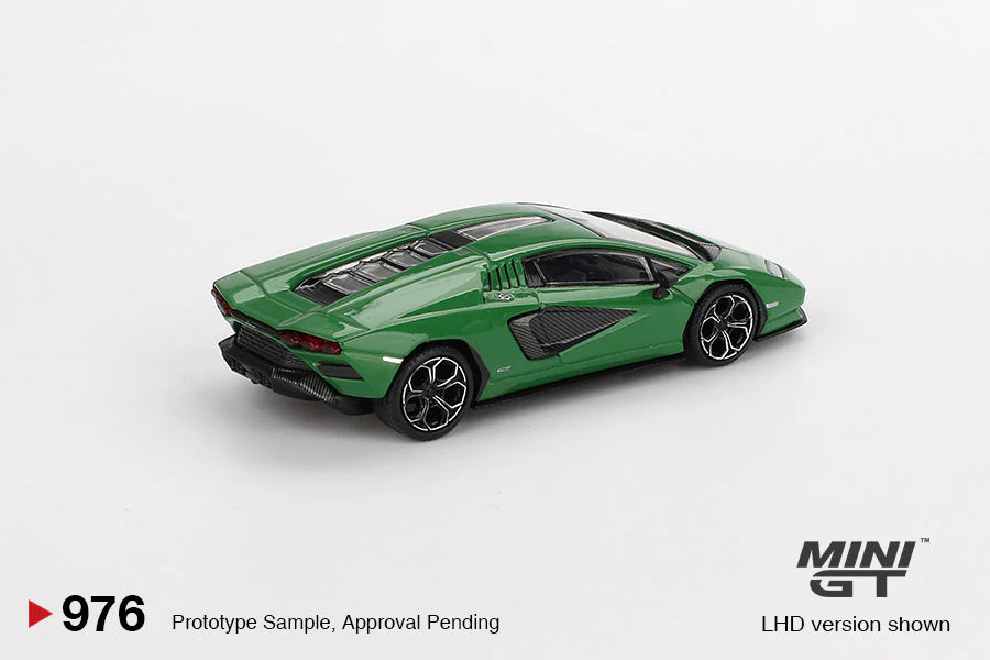 Mini GT - Lamborghini Countach LPI 800-4 Verde Medio 2022 - Scala 1/64 MGT00976-L - Image 2