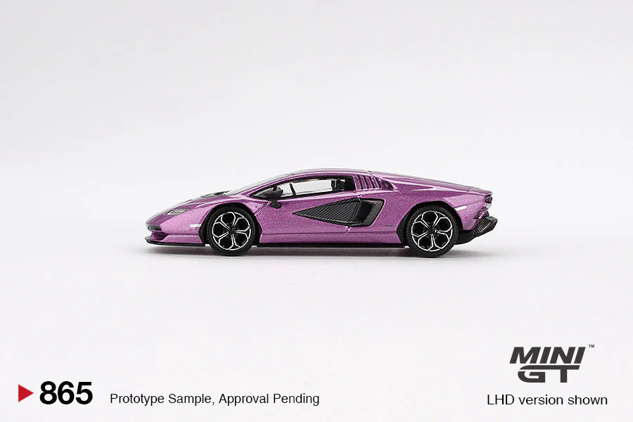 Mini Gt - Lamborghini Countach LPI 800-4 Viola 30th - Scala 1/64 MGT00865-L - Image 4
