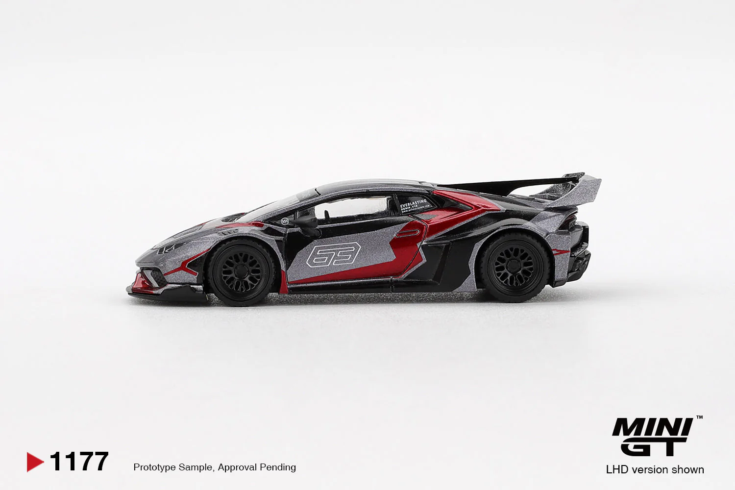 Mini GT - Lamborghini Huracán GT RONIN - Scala 1-64 MGT01177-L - Image 3