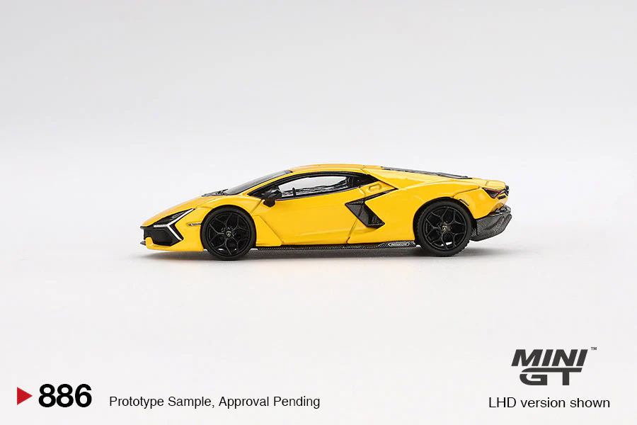 Mini Gt - Lamborghini Revuelto Giallo - Scala 1/64 MGT00886-L - Image 4
