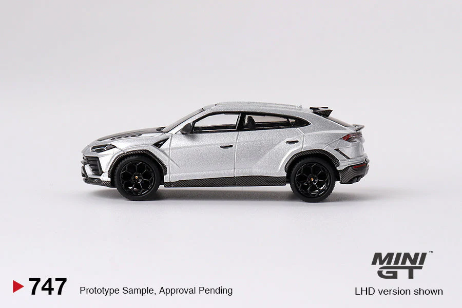 Mini GT - Lamborghini Urus Performante Grigio Nimbus LDH - Scala 1/64 MGT00747-L - Image 4