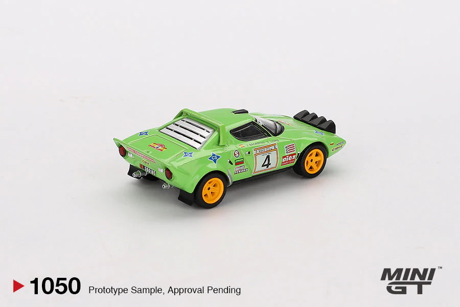 Mini GT - Lancia Stratos HF #4 1979 Spanish Rally Champion - Scala 1/64 MGT01050-L - Image 2