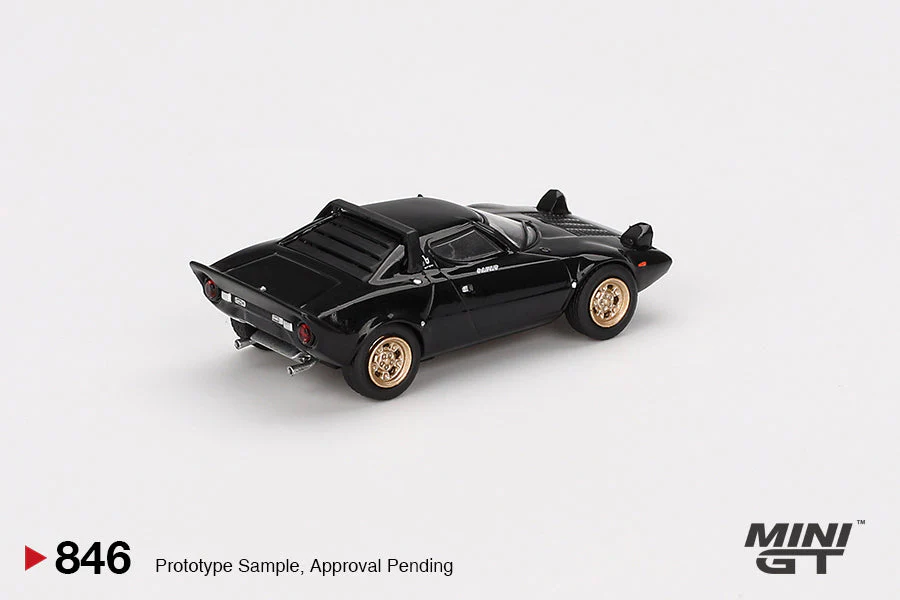 Mini GT - Lancia Stratos HF Stradale Nero - Scala 1/64 MGT00846-L - Image 3