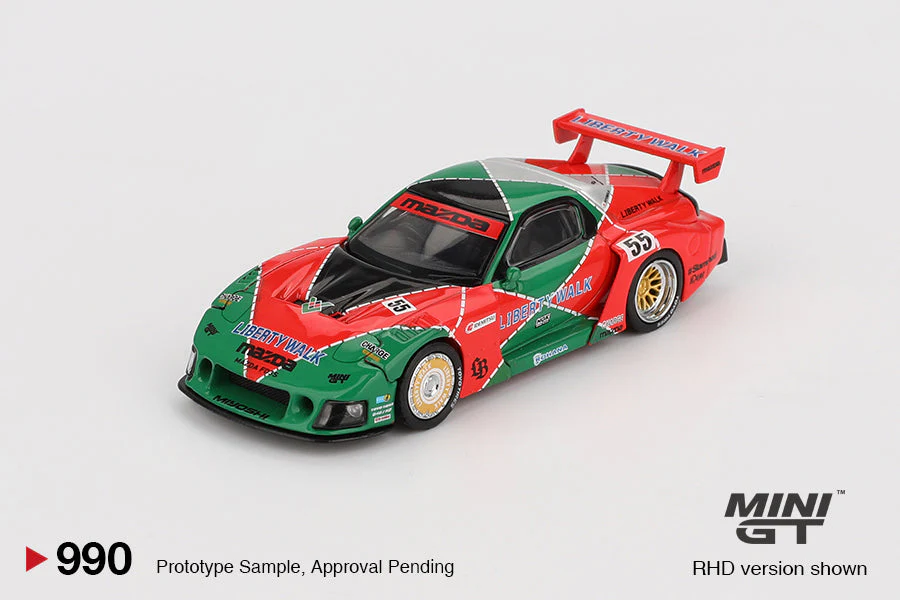 Mini GT LBWK Exclusives - Mazda RX-7 LB-Super Silhouette 787B 2024 - Scala 1/64 MGT00990-LB Blister Packaging Liberty Walk - Image 2