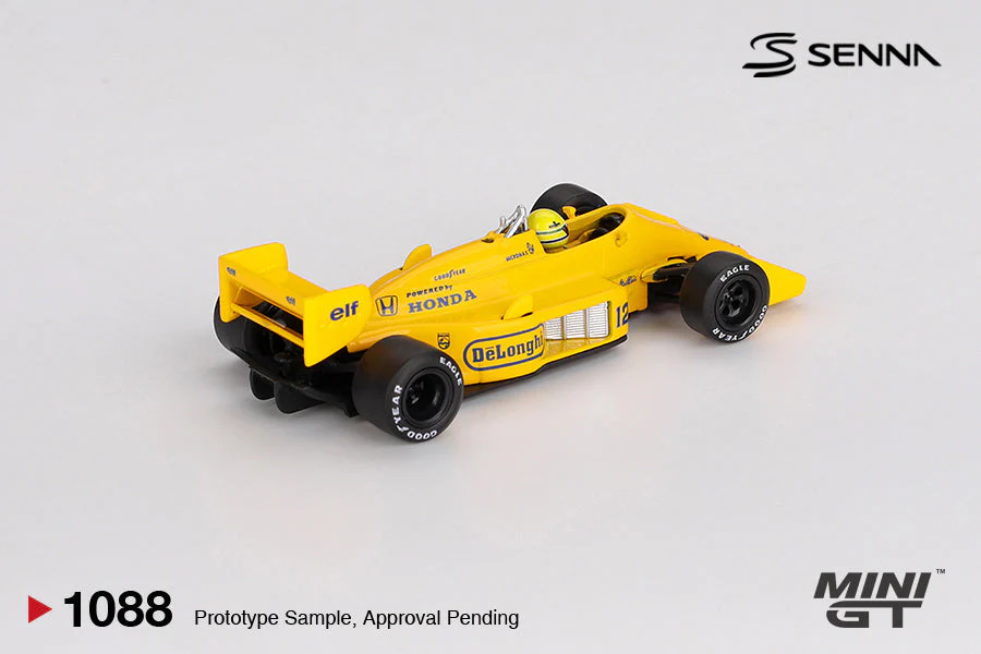 Mini GT - Lotus 99T #12 Ayrton Senna 1987 Monaco Grand Prix Winner - Scala 1/64 MGT01088-BL Blister Packaging - Image 3