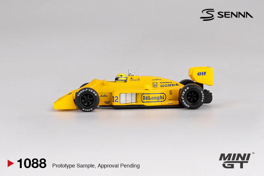Mini GT - Lotus 99T #12 Ayrton Senna 1987 Monaco Grand Prix Winner - Scala 1/64 MGT01088-BL Blister Packaging - Image 4