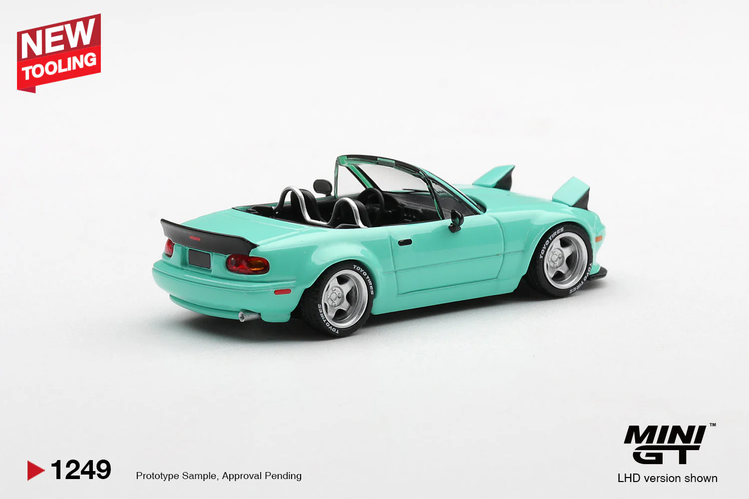 [PRE-ORDER] Mini GT - Mazda MX-5 (NA) Pandem Body Kit Mint Green 2026 – Scala 1/64 MGT01249-L - Image 2